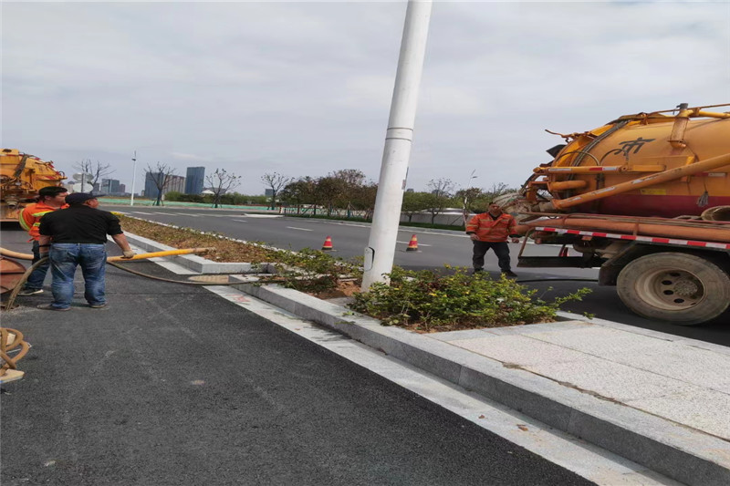 南宝镇雨水管道清淤-污水管道清洗