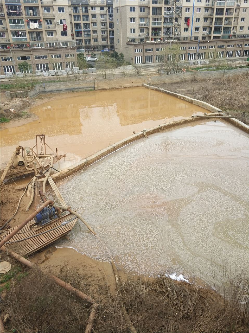 南宝镇沉淀池淤泥清理-厂区废水池淤泥清淤