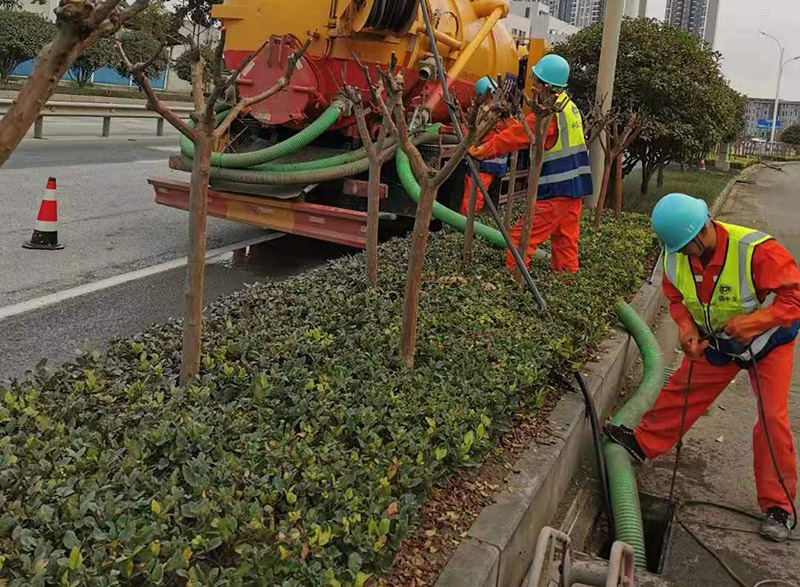 南宝镇市政管道清淤